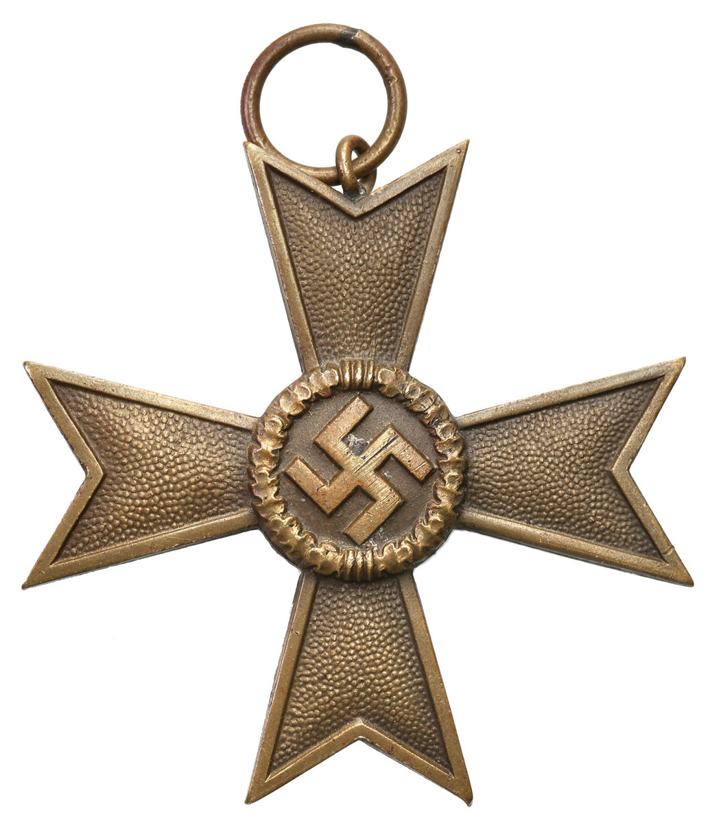 Niemcy, III Rzesza. Krzyż Zasługi Wojennej 2 klasa bez mieczy